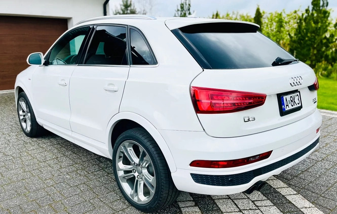 Audi Q3 cena 85900 przebieg: 124990, rok produkcji 2018 z Łuków małe 436